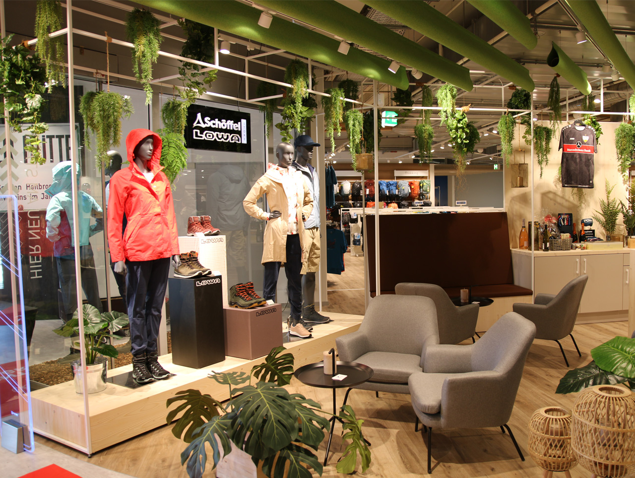 Intersport schafft Erlebniswelt in Heilbronn