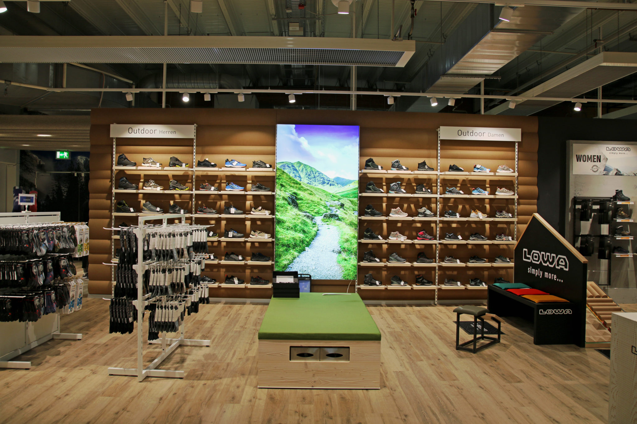 Intersport schafft Erlebniswelt in Heilbronn