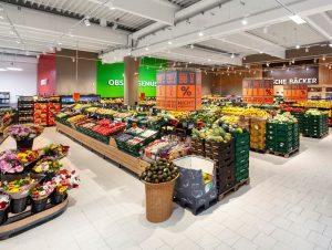 Das Obst- und Gemüsesortiment ist einer der Angebotsschwerpunkte im neuen Kaufland-Markt.