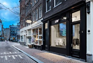 Die neuen Räume von LFDY liegen in Amsterdams IN-Viertel Nine Streets Area.