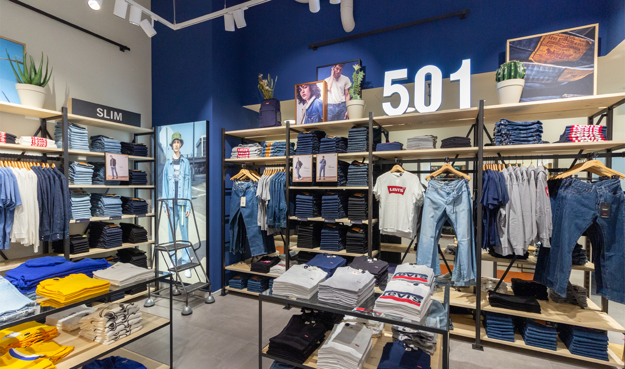 Levi’s in Frankfurt Jeans mit Bembel