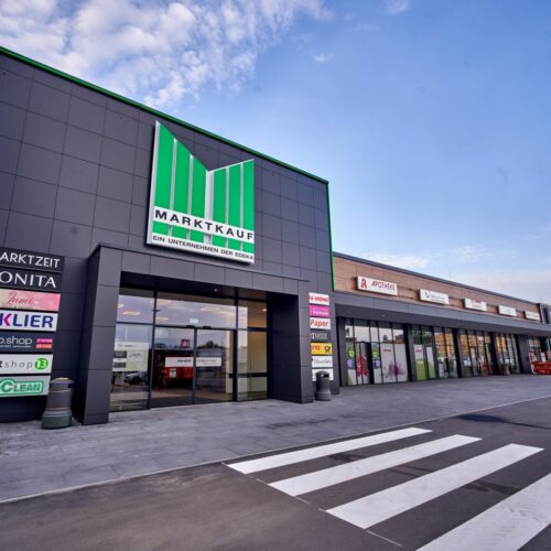 Das neue SB-Warenhaus entstand in einer Bauzeit von knapp anderthalb Jahren