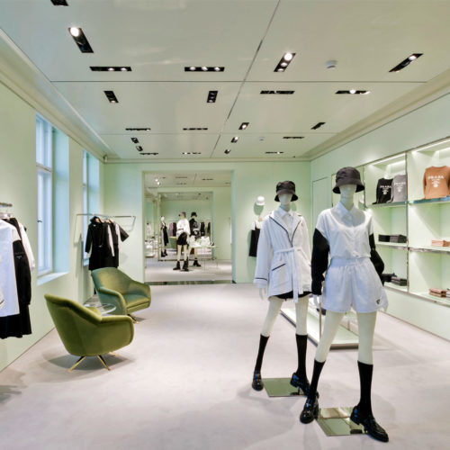 Prada Hamburg: 664 qm Verkaufsfläche