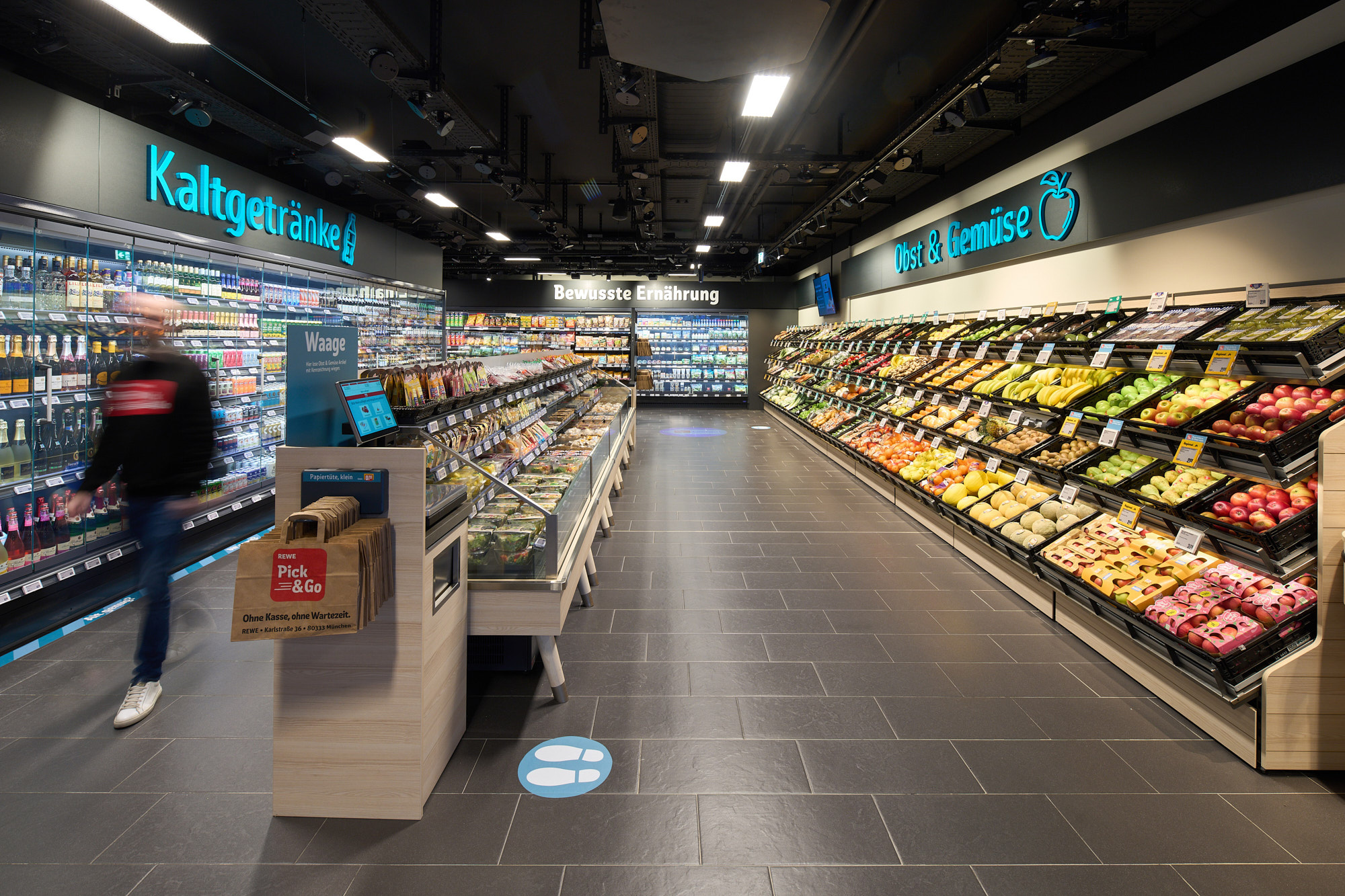 Rewe Erster vollautonomer Markt in München