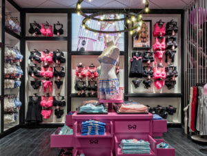 Shop-in-Shop des Lingerie-Unternehmens Hunkemöller, realisiert vom Bochumer Generalunternehmer Figo GmbH