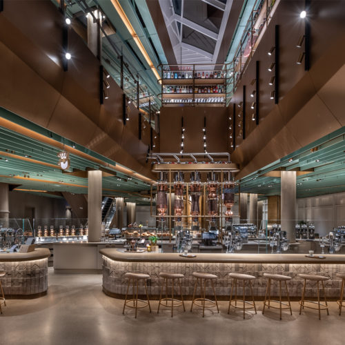 Starbucks „Reserve Roastery“ =  funktionierende Kaffeeröstereien