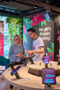 Persönliche Beratung soll ein wichtiger Bestandteil im Store sein