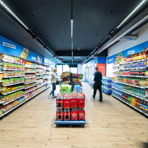 Die smarten Stores sind zwischen 36 und 80 qm groß.