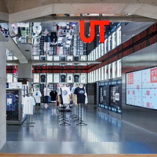 Areal der Uniqlo-T-Shirts (UTs)