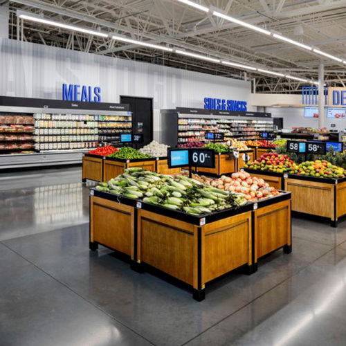 Bereits seit 2019 arbeitet Walmart am neuen Konzept. Corona wirkte als Beschleuniger, vor allem um den kontaktlosen Einkauf zu ermöglichen. 