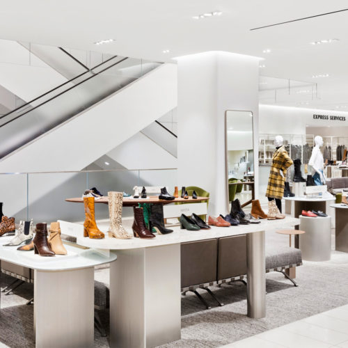 Die Schuhabteilung im Nordstrom-Kaufhaus.