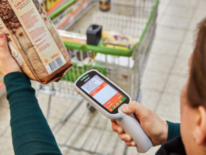 Mobile Scanning mit Handheld bei Globus