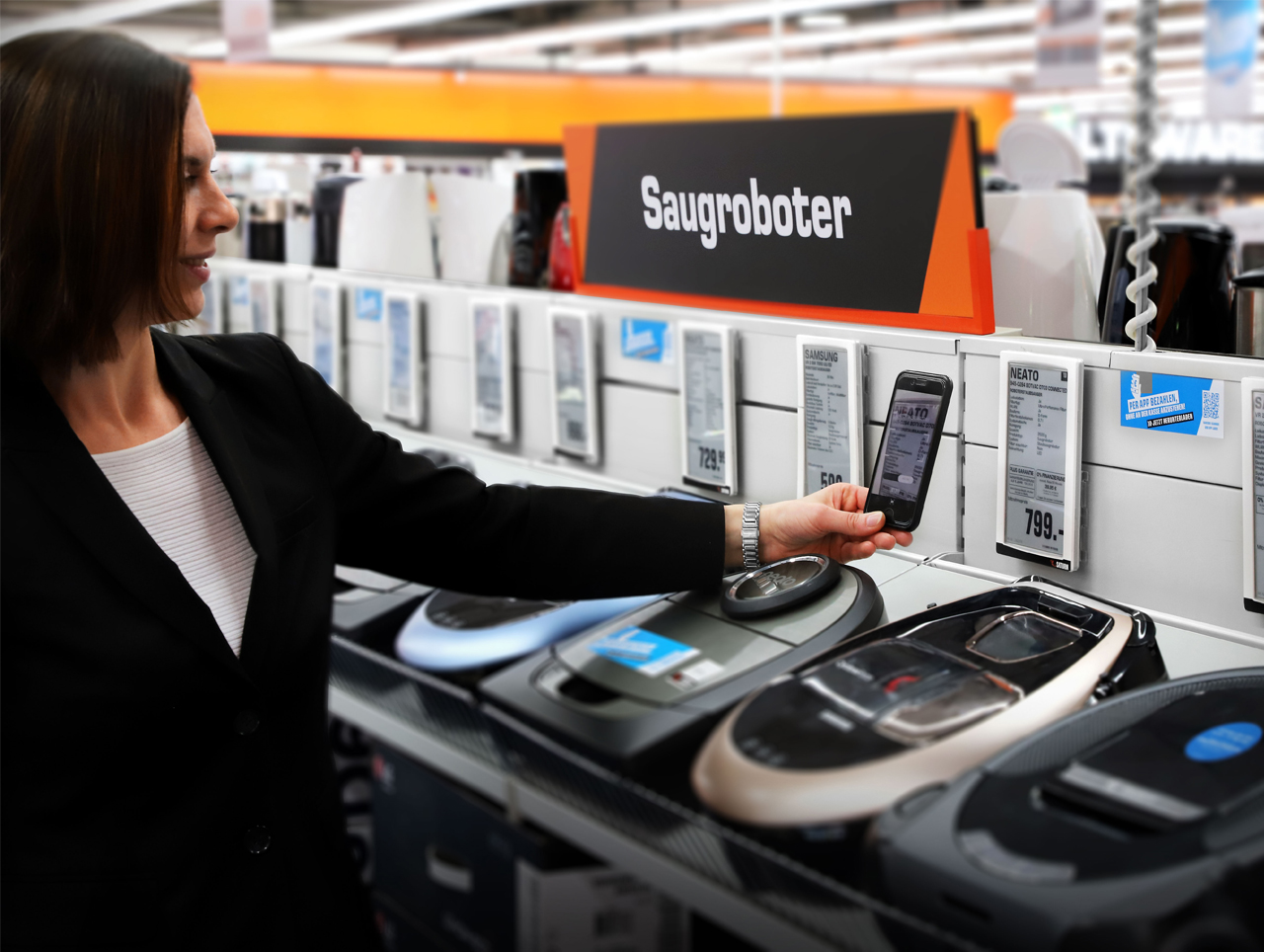 Mobiles Bezahlen bei Saturn