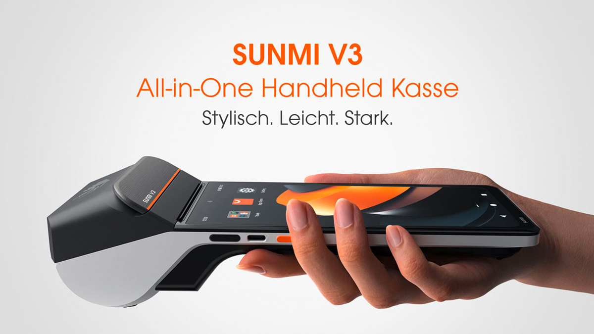 Sunmi Key Inject Tool Die neue Sunmi V3: Mobile Android-Kasse next Level | stores+shops