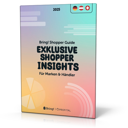 Bring! Shopper Guide 2025 – exklusive Shopper Insights für Marken & Händler