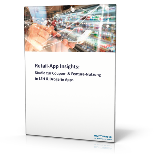 Murmuras: Retail App Insights: Coupon- & Feature-Nutzung in Einzelhandel-Apps am Beispiel Drogerie