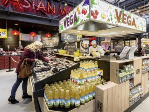 Im Angebot einer Großstadt-Markthalle dürfen natürlich auch gesunde Convenience-Angebote nicht fehlen. (Foto: Jumbo)