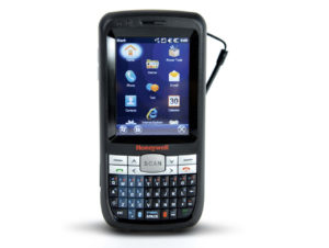 Auch Honeywell „Dolphin 60s” ist eine Synthese aus Smartphone und Profigerät. (Foto: Honeywell)