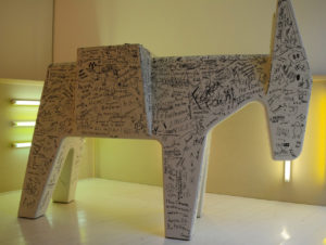 Magis zeigte ein Möbel in Form eines Esels. (Foto: Angelika Frank)