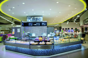 Käsetheke bei Marktkauf in Nürnberg