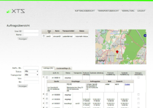 Der Leitstand bietet den Auftraggebern die komplette Übersicht über alle derzeit eingesetzten Kuriere, die durchgeführten und noch anstehenden Transporte und Auslieferungen sowie die Sendungsdetails. Online-Forecasts ermöglichen die laufende Einsatz- und Aufgabenoptimierung.