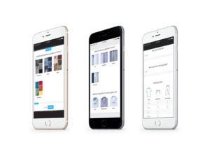 Die Curated-Shopping-Lösung „Book A Style“ ist auch auf das Smartphone abgestimmt. (Foto: Digitalwerk)