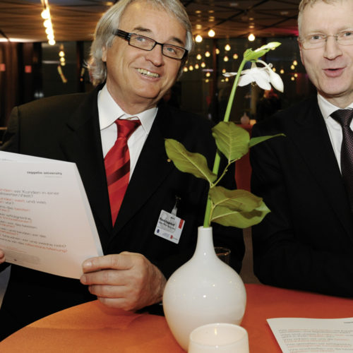 Klaus Appelhoff (EHI VR), Dr. Reinhard Schütte (Edeka)