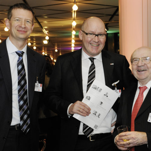 Carsten Müller (Dt. Telekom), Michael Gerling (EHI), Heinz Schmidt (Douglas)
