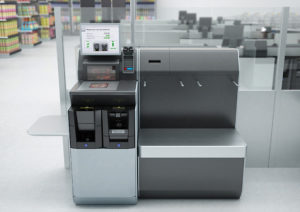 Self-Checkout mit Cash-Recycling-System