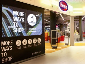 Der Future Store der österreichischen Sporthandelskette Hervis in Wien verbindet Online und Mobile. (Foto: Hervis)