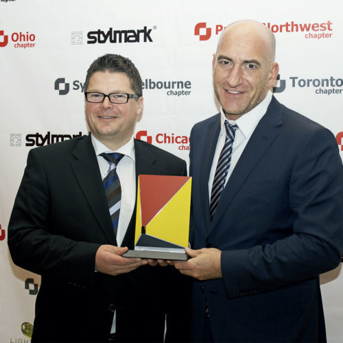 Karsten Pabst (Member of the Board, Hieber), Dieter Hieber (Managing Director, Hieber) im Jahr 2013 (Foto: EHI / Messe Düsseldorf)