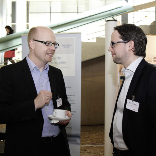 Innovations-Duo aus Hamburg: Björn Cordes (Ethalon) und Niels Lohmüller (Yapital)