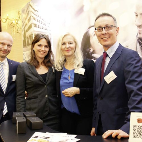 Dennis Hartung, Katharina Henne, Ingrid Schleiter, Jürgen Brunke (alle BCM Centermanagement)