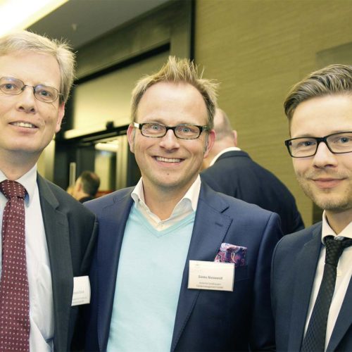 Raimund Ellrott (GMA), Sönke Niewandt (Dodenhof) und Marco Bachmann (Maßmann & Co.)