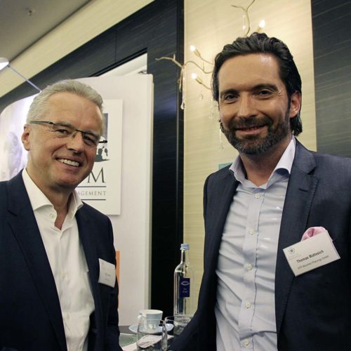 Jörg Lorenz (Fritz P.) und Thomas Mattesich (ATP München)
