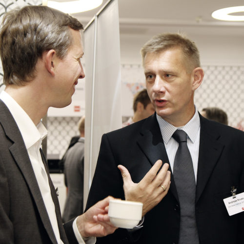 Dr. Thomas Ogilvie (DHL) im Gespräch mit Andreas Kruse (EHI)