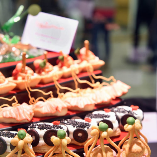 Backen ist süße Kunst, Essen auch was fürs Auge. (Foto: Nicolas Maack / Internorga)