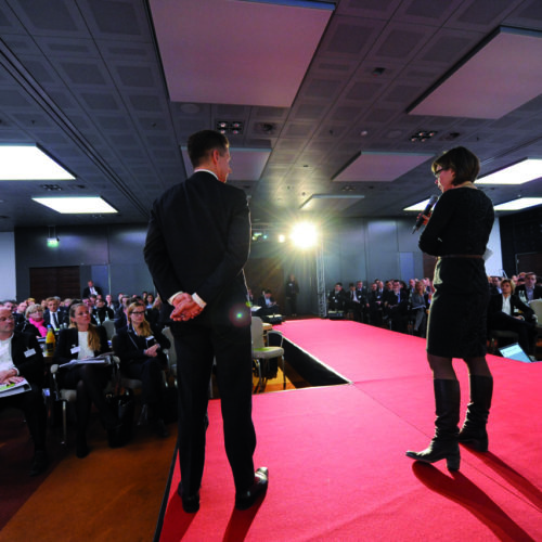 Backstage-Perspektive: Rund 200 Teilnehmer besuchten das EHI Marketing Forum 2011