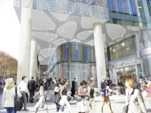 Mit neuer Fassade und optimierter Kundenführung präsentiert sich die Neumarkt-Galerie in Köln. (Grafik: Signature Capital)