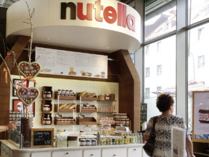 Starke Marken-Partner sind wichtig, hier die Nutella-Bar bei Eataly in München. (Foto: Frank Wagner)