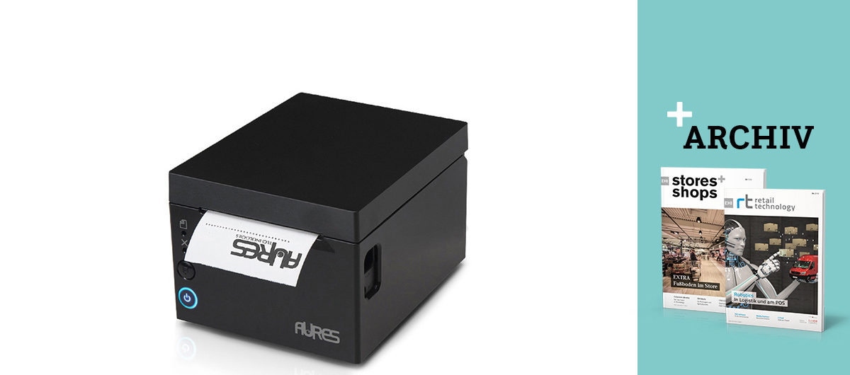 Stampante Termica Aures ODP-333 Per POS E EPoS &ndash; Connessioni LAN, Seriale E USB