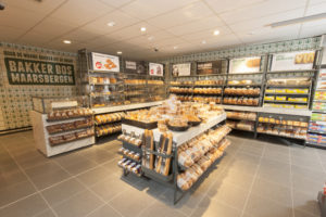 Für die Bäckerei wurde ein nostalgisches Design gewählt.