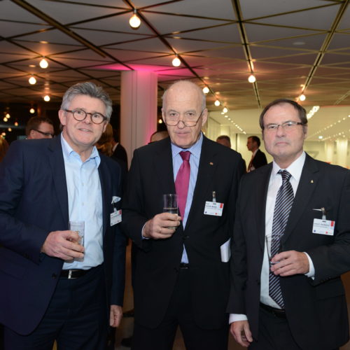 Prof. Horst-Richard Jekel (SPPC Group), Prof. Götz W.Werner (EHI-Präsident), Joerg E. Staufenbiel (StaufenbielUnternehmensberatung)