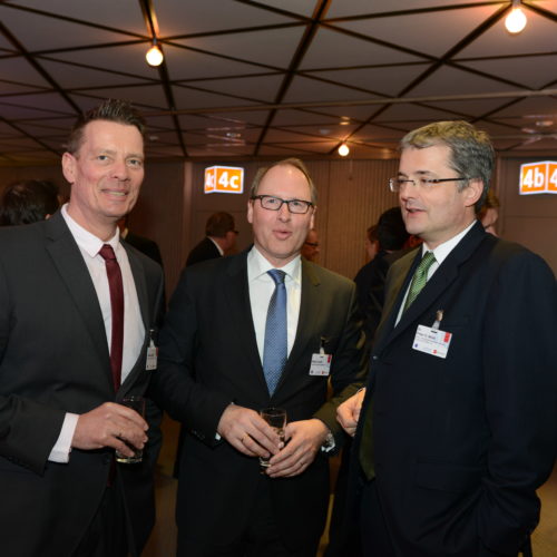 Andreas Muth (Modehaus Johann Röttgen), Stefan Genth(HDE), Dr. Peter O. Wüst (BHB)