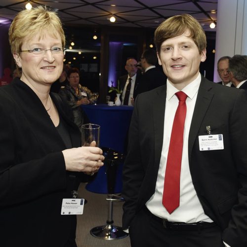 Petra Hesser (Ikea) mit Preisträger Björn Asdecker