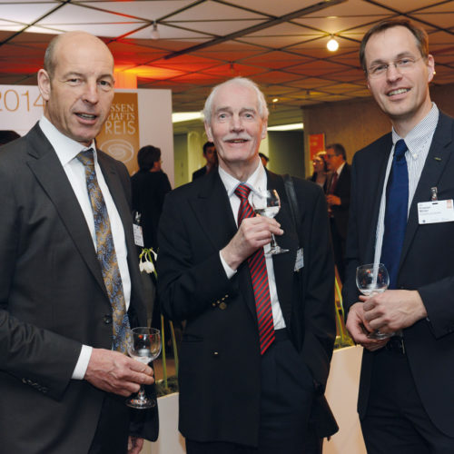 Kurt Jox (Porta Möbel), Manfred Marner (EHI Retail Institute), Dr. Kristian Möller (Foodplus)