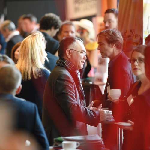Gespräche im Ausstellerforum