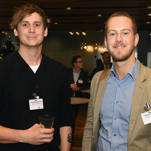 Philipp Giselbrecht (Sutterlüty) im Gespräch mit Dennis Hornung (Rewe Digital)