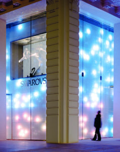 Swarovski in Wien: Funkeln durch LED-Lichtmodule