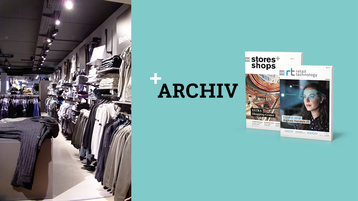 Komplett in neuem Look stores+shops